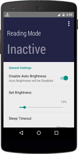 Reading Mode screenshot 1
