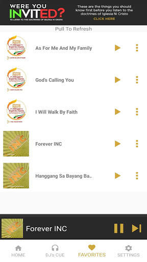 INC Playlist screenshot 3