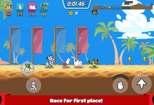 Pets Race - Fun Multiplayer PvP Online Racing Game screenshot 16