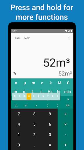 Digits: Scientific & Engineering Calculator скриншот 6