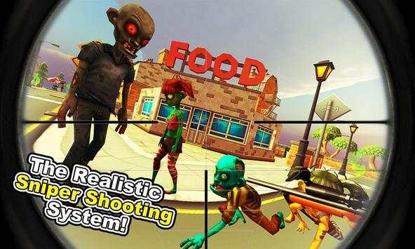 Zombie Town Sniper Shooting screenshot 4