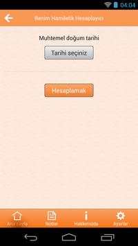 Benim Hamilelik Hesaplayıcı screenshot 3