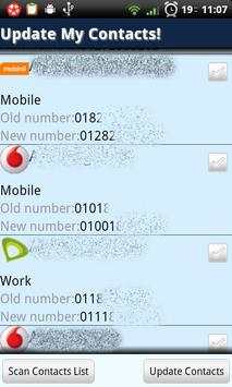 Update My Contacts! screenshot 2