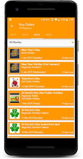 UK Calendar - Holiday & Note (Calendar 2021) screenshot 8