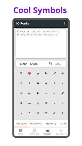 IntsaFonts - Fonts for Instagram screenshot 4