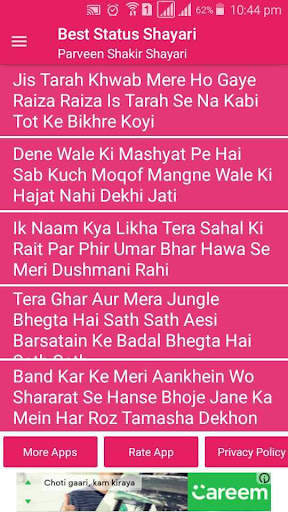 Best Status Shayari App 2021-Best Shayari Category screenshot 4