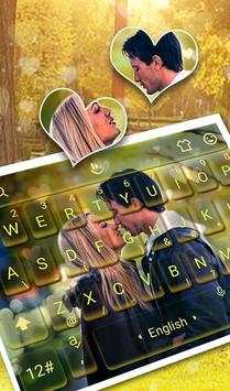 Romantic Couple Love Photo Keyboard Theme screenshot 3