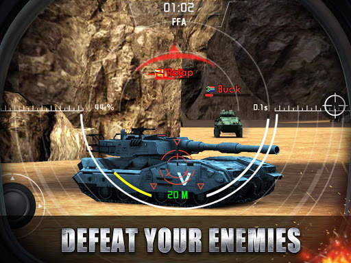 Tank Strike - battle online screenshot 3