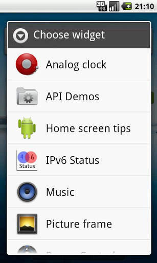 IPv6 Status screenshot 1
