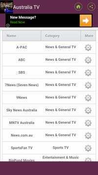 TV channels australia स्क्रीनशॉट 2
