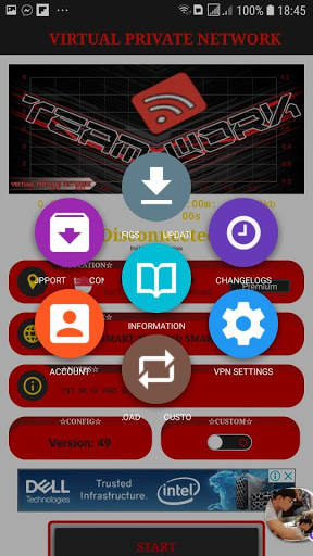 TeamWork VPN screenshot 1