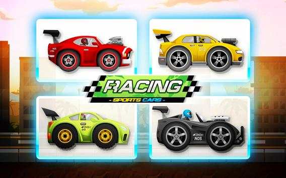 Sports Cars Kid Racing in Miami Daylight скриншот 1