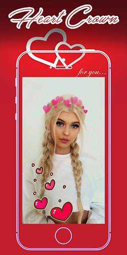 Heart Crown Photo Editor screenshot 4