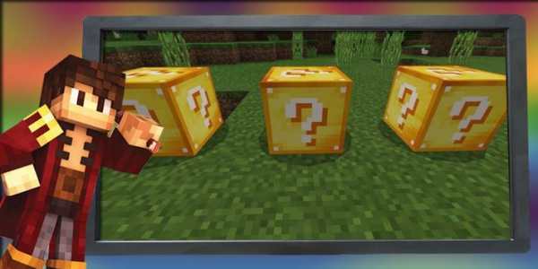 LuckyBlock mod MCPE screenshot 3