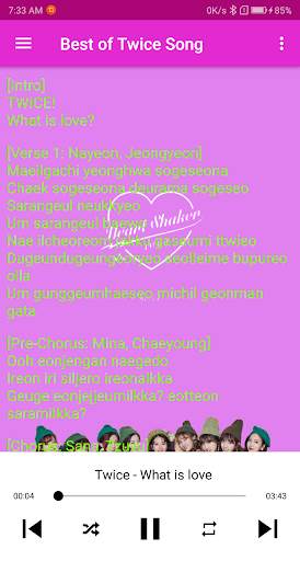 Twice Song screenshot 4