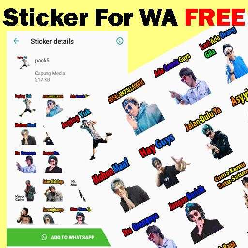 Sticker WA Funny Youtuber 2020 screenshot 2