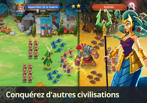 Jeu de Nations: Idle RPG screenshot 15