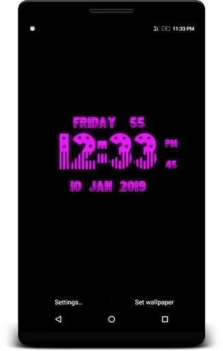 USA Digital Clock Live Wp screenshot 4