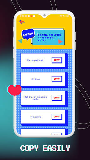 Bio Hero & Captions for Social Post screenshot 4