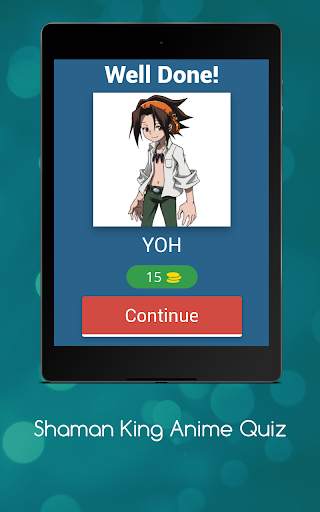 Shaman King Anime Quiz screenshot 8