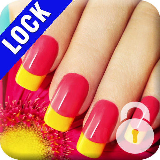 Gel Nails PIN Lock Screen icon