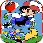 Ash Hunt Poke Go Run and Jump icon