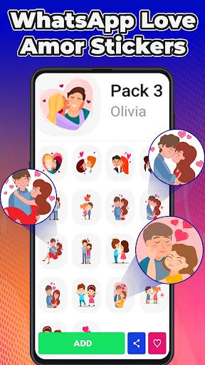WAStickerApps Kiss screenshot 5