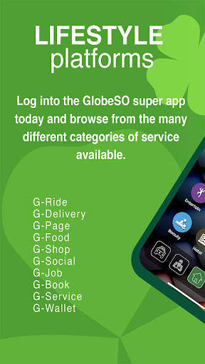 GlobeSO Super App screenshot 1