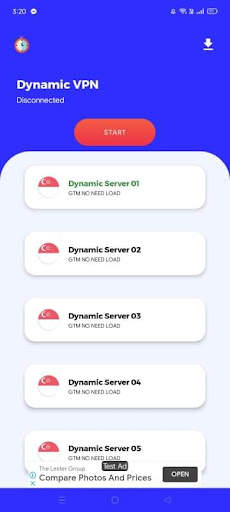 Dynamic VPN screenshot 1