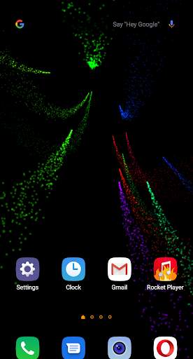 Ribbons Live Wallpaper screenshot 1
