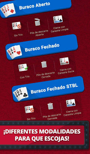 Buraco Real - Juego de Cartas screenshot 11
