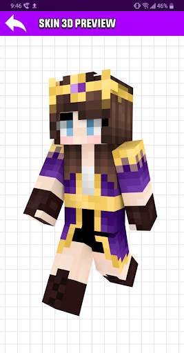 Cute Princess Skins 5 تصوير الشاشة