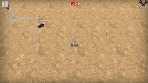 Mini Car Cop Chase – Criminal Escape screenshot 1