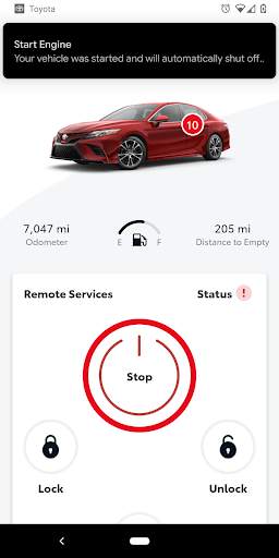 Toyota screenshot 2