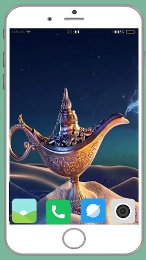 Magic Genie Lamp Full HD Wallpaper screenshot 12