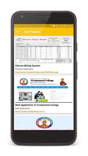 Renown Infosys screenshot 6