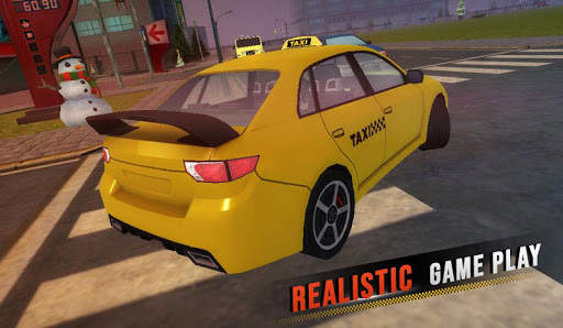 Christmas TaxiDriver Simulator screenshot 2