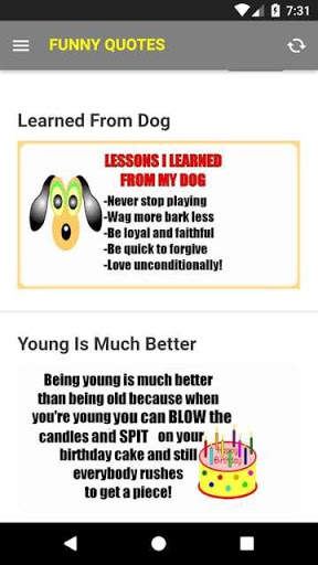 Funny Quotes App 2020 screenshot 2