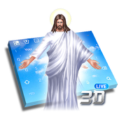 Viver 3D Jesus Cristo Teclado icon