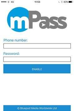 mPass Activator screenshot 1