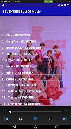 SEVENTEEN Best Of Music screenshot 1