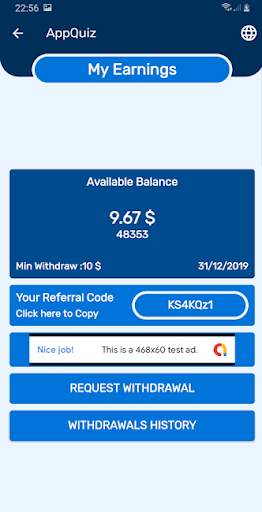 Quiz Earner : Play & Win Unlimited Money Everyday screenshot 5