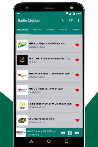 Radio Mexico - Mexico FM AM screenshot 2