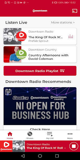 Downtown Radio screenshot 1
