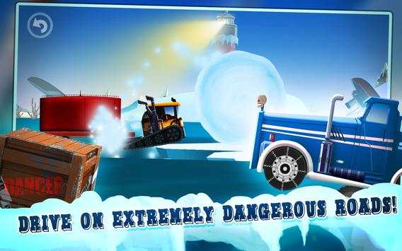 Truck Driving Race 2: Ice Road screenshot 8