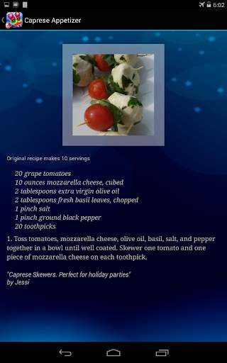 Appetizer Recipes Free screenshot 9