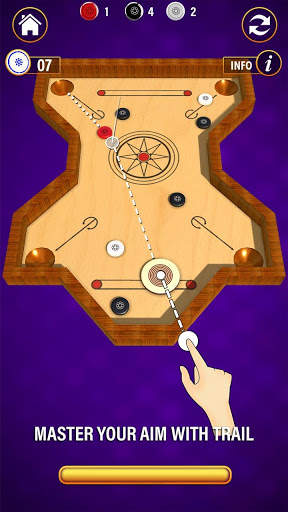 Mini Carrom Board: King Of Pool Games screenshot 8
