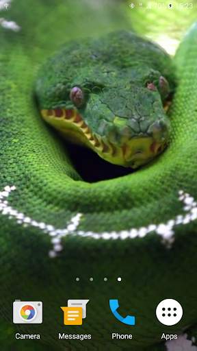 Snake Live Wallpaper screenshot 8