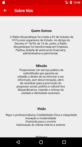 Rádio Moçambique screenshot 7