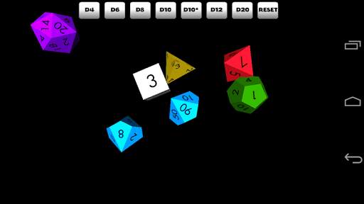 Dice 3D Free screenshot 1